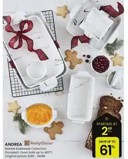 Stokes ANDREA Marble Bakeware Collection offer