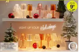 Stokes ASCOT & SHADE LED Lamps offer