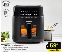 Stokes LUMINATE Digital Air Fryer with Window offer