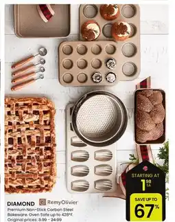 Stokes DIAMOND Premium Non-Stick Carbon Steel Bakeware offer