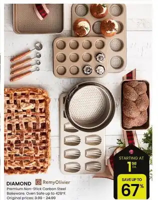 Stokes DIAMOND Premium Non-Stick Carbon Steel Bakeware offer