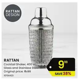Stokes RATTAN Cocktail Shaker offer