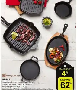 Stokes Cast Iron Cookware, Suitable for all Stovetops REIMS offer