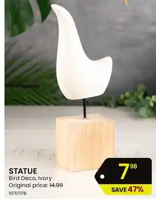 Stokes STATUE Bird Deco offer