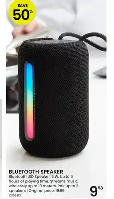 Stokes Bluetooth LED Speaker offer