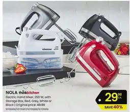 Stokes Thinkkitchen Electric Hand Mixer offer