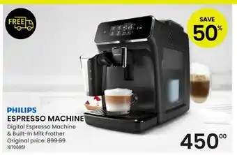 Stokes PHILIPS ESPRESSO MACHINE offer