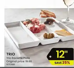 Stokes TRIO Trio Raclette Plate offer