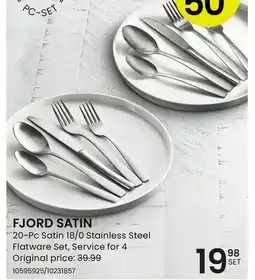 Stokes Stainless Steel Flatware Set offer