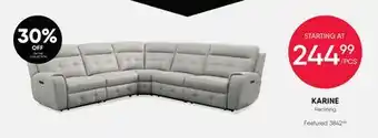 Meubles RD KARINE Reclining offer
