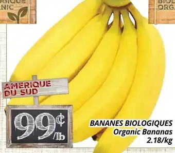 Supermarché PA BANANES BIOLOGIQUES | Organic Bananas offer