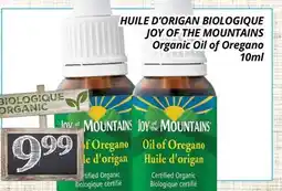 Supermarché PA HUILE D'ORIGAN BIOLOGIQUE JOY OF THE MOUNTAINS | Organic Oil of Oregano offer