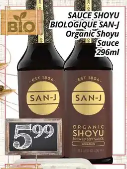 Supermarché PA SAUCE SHOYU BIOLOGIQUE SAN-J | Organic Shoyu Sauce offer