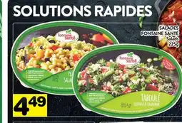 Supermarché PA SALADES FONTAINE SANTÉ | Salads offer