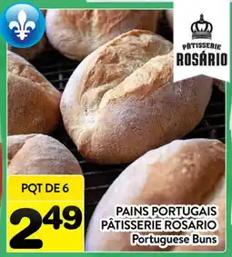 Supermarché PA PAINS PORTUGAIS PÂTISSERIE ROSARIO | Portuguese Buns offer
