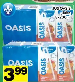 Supermarché PA JUS OASIS | Juice offer