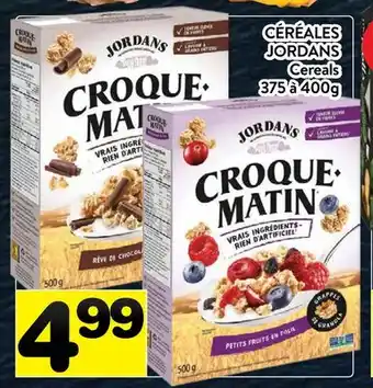 Supermarché PA CÉRÉALES JORDANS | Cereals offer