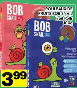 Supermarché PA ROULEAUX DE FRUITS BOB SNAIL | Fruit Rolls offer
