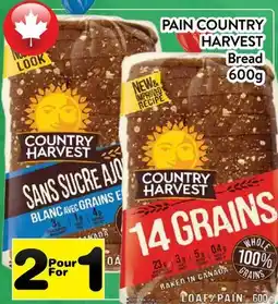 Supermarché PA PAIN COUNTRY HARVEST | Bread offer
