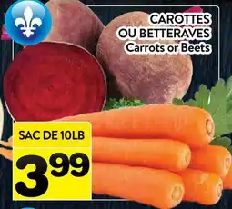 Supermarché PA CAROTTES OU BETTERAVES | Carrots or Beets offer