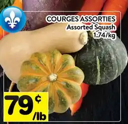 Supermarché PA COURGES ASSORTIES | Assorted Squash offer