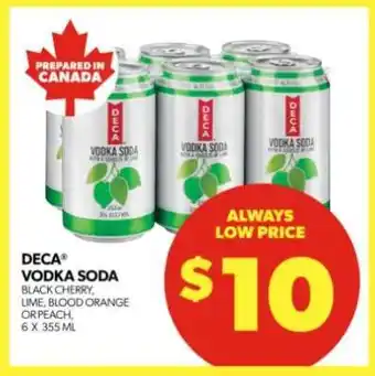 DECA Vodka Soda