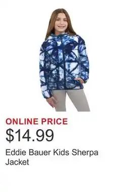 Costco Eddie Bauer Kids Sherpa Jacket offer