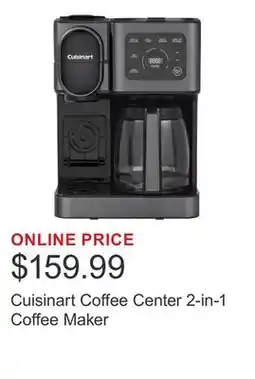 Costco Cuisinart Coffee Center 2-in-1 Coffee Maker offer