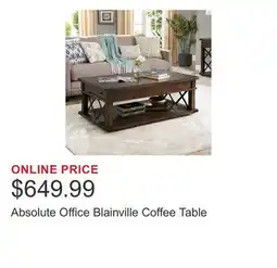 Costco Absolute Office Blainville Coffee Table offer
