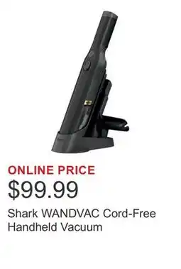 Costco Shark WANDVAC Cord-Free Handheld Vacuum offer
