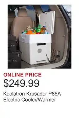 Costco Koolatron Krusader P85A Electric Cooler/Warmer offer