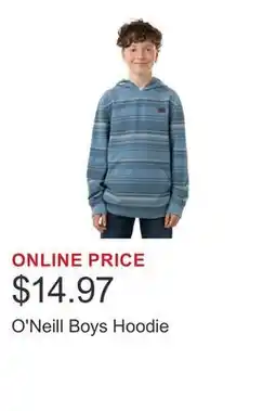 Costco O'Neill Boys Hoodie offer