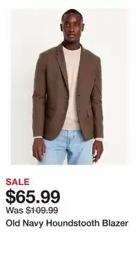 Old Navy Old Navy Houndstooth Blazer offer