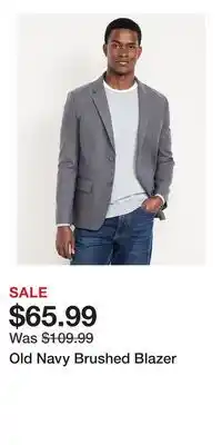 Old Navy Old Navy Brushed Blazer offer