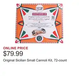 Costco Original Sicilian Small Cannoli Kit, 72-count offer
