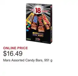 Costco Mars Assorted Candy Bars, 951 g offer