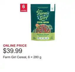 Costco Farm Girl Cereal, 6 × 280 g offer