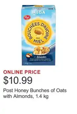 Costco Post Honey Bunches of Oats with Almonds, 1.4 kg offer