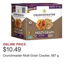 Costco Crunchmaster Multi-Grain Cracker, 567 g offer