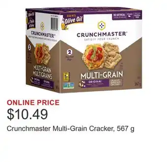 Costco Crunchmaster Multi-Grain Cracker, 567 g offer