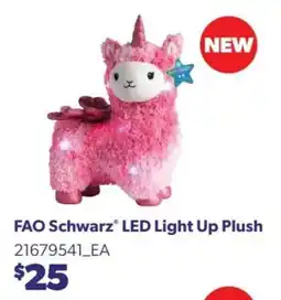 Real Canadian Superstore FAO Schwarz LED Light Up Plush offer