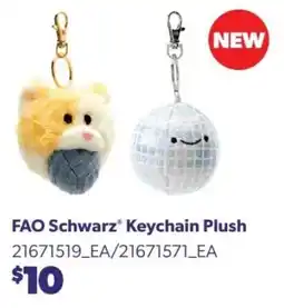 Real Canadian Superstore FAO Schwarz Keychain Plush offer