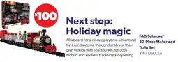 Real Canadian Superstore FAO Schwarz 30-Piece Motorized Train Set offer