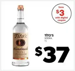 Real Canadian Liquorstore Tito's Vodka offer