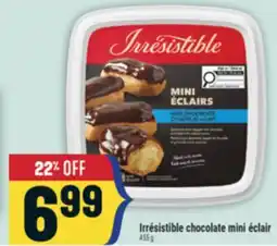Marché Adonis Irrésistible chocolate mini éclair offer