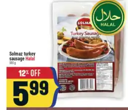 Marché Adonis Solmaz turkey sausage Halal offer