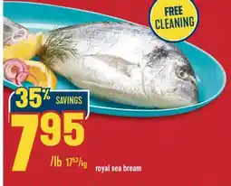 Marché Adonis Royal sea bream offer