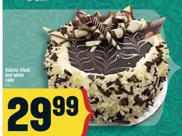 Marché Adonis ADONIS BLACK AND WHITE CAKE offer