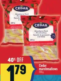 Marché Adonis Cedar marshmallows offer