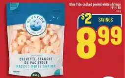 Marché Adonis BLUE TIDE COOKED PEELED WHITE SHRIMPS 91-110 offer